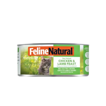 Feline Natural Canned Food Chic & Lamb Feast 85g